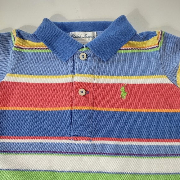 Polo Ralph Lauren Set for Baby Boy Romper & Onesie 6 Months - Picture 3 of 15